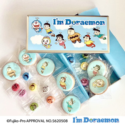 Enfant Online Shop I M Doraemonプリントクッキー マーブルチョコレート Enfant Online Shop I M Doraemonプリントクッキー マーブルチョコレート