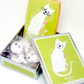 アイシングねこクッキー＆マシュマロ いつもありがとう