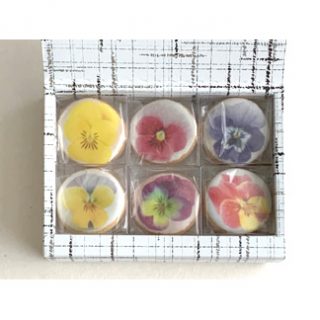 プリントフラワークッキー 6個入り