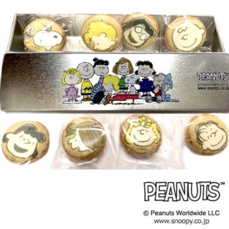 PEANUTS ロング缶クッキー 仲間
